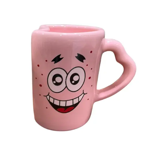 Taza patricio estrella rosada